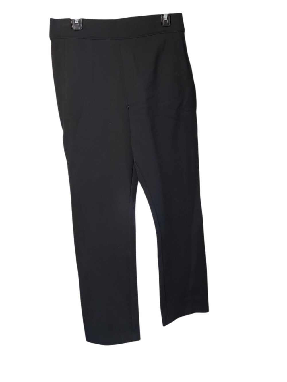SPANX Classic Straight Leg Tailored Black Pants Women's Size L